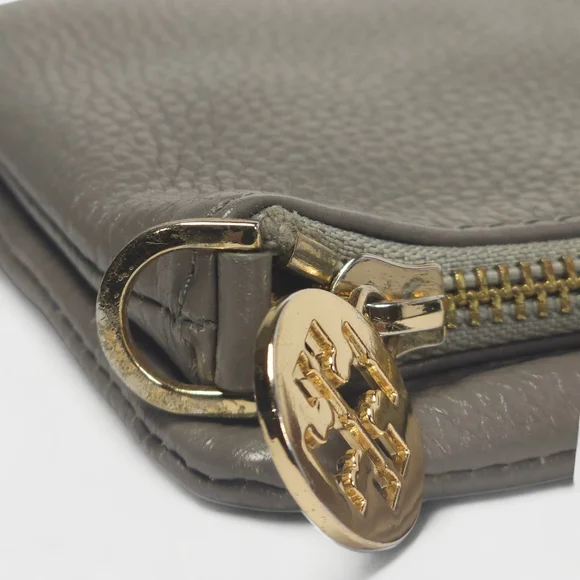 Tory Burch Gray Leather Crossbody Bag - Picture 3 of 16